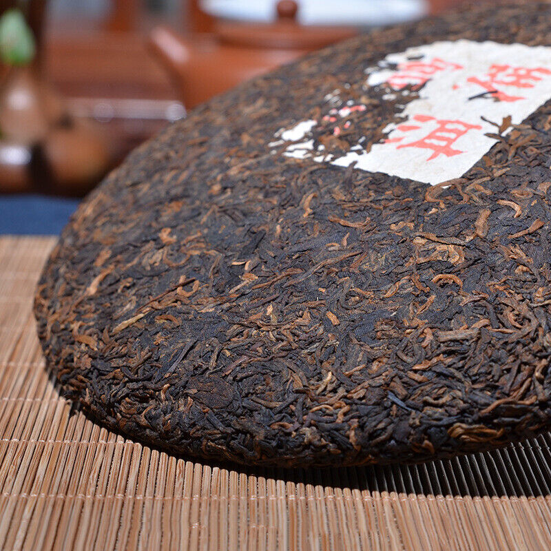 357g 2002 Yr Yunnan Bulang Mt. Gong Ting Pu-erh Golden Buds Pu'er Puer Tea Ripe