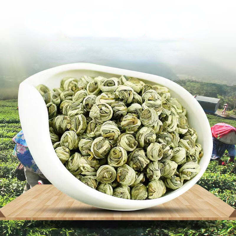 250g Super Grade Dragon Ball Green Tea Chinese Flower Tea Loose Leaf Green Tea