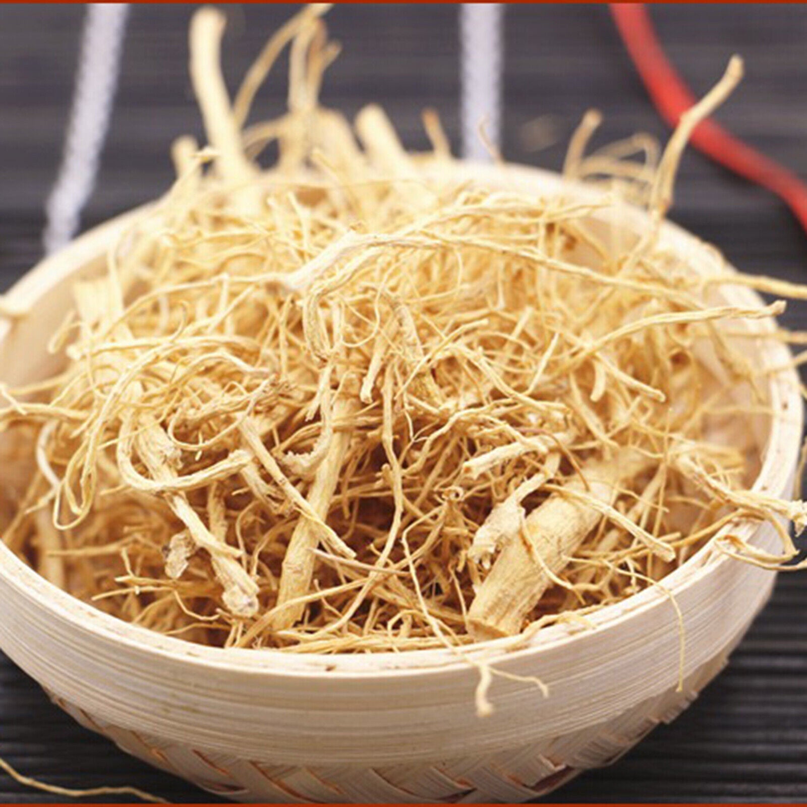HelloYoung 250g Natural Ginseng Roots Naturally Dried Ren Sen Xu Ginseng Healthy Herbal Tea