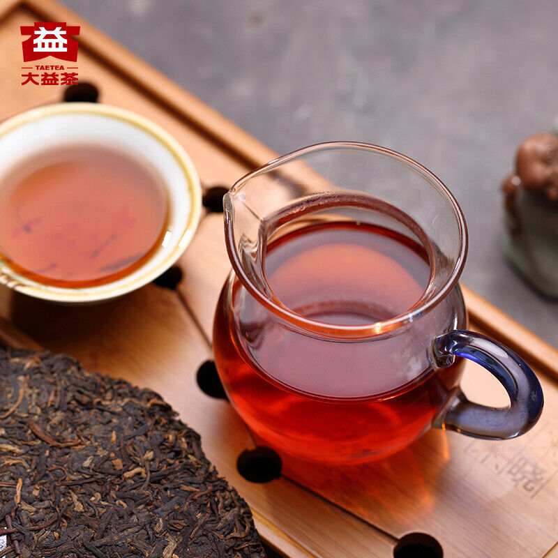 Menghai Taetea Dayi Wei Zui Yan Classic Pu'er Tea Cake 2013 357g Ripe Puerh Puer