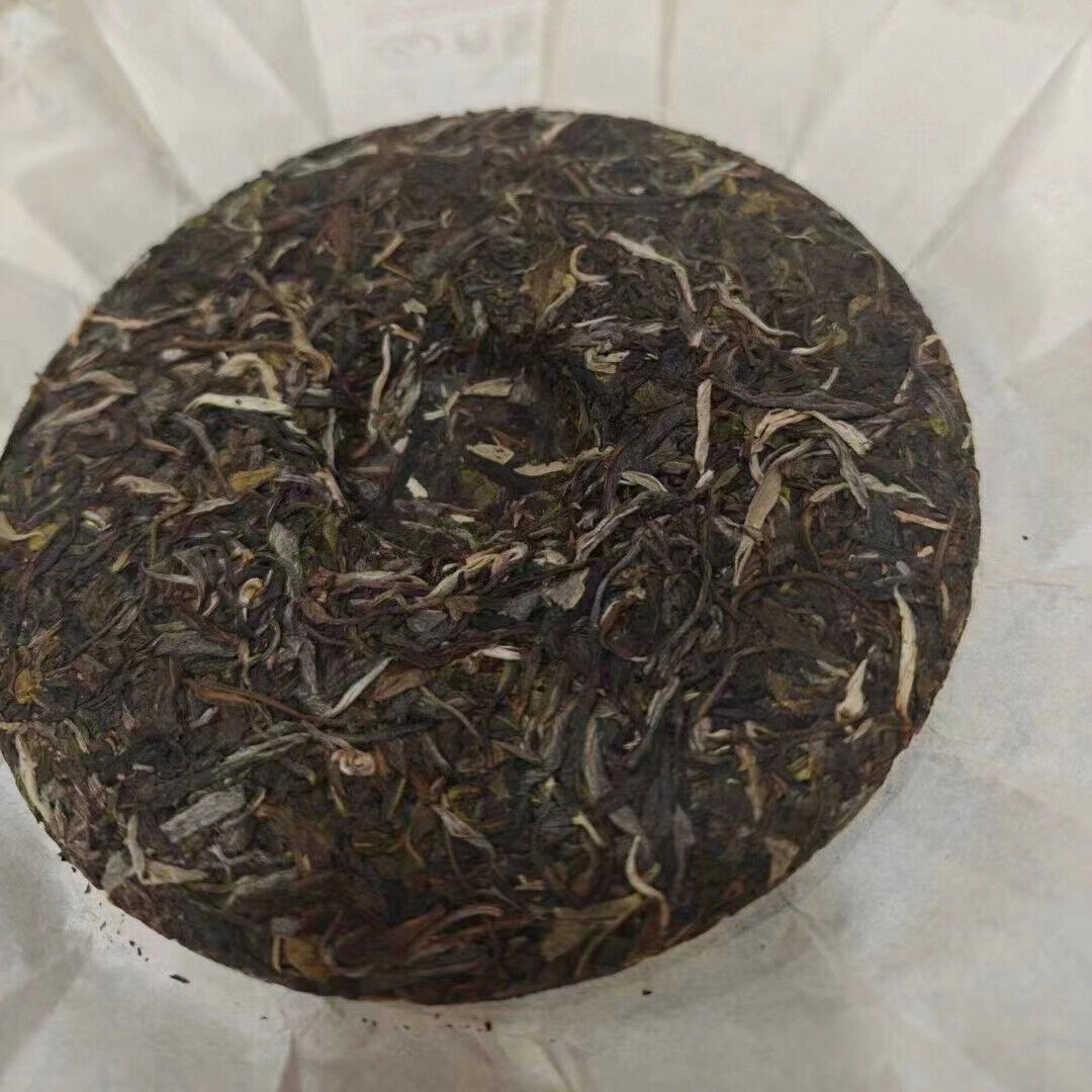357g Yunnan Sheng Puerh Tea Double Eight Raw Pu-erh Tea Cake Pu'er Cake Tea