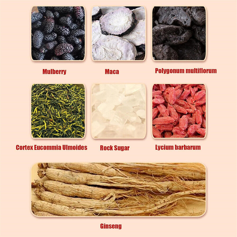 100%  Kidney Tea Ginseng Six Treasure Tea Chinese Herbal Tea Kidney Formula