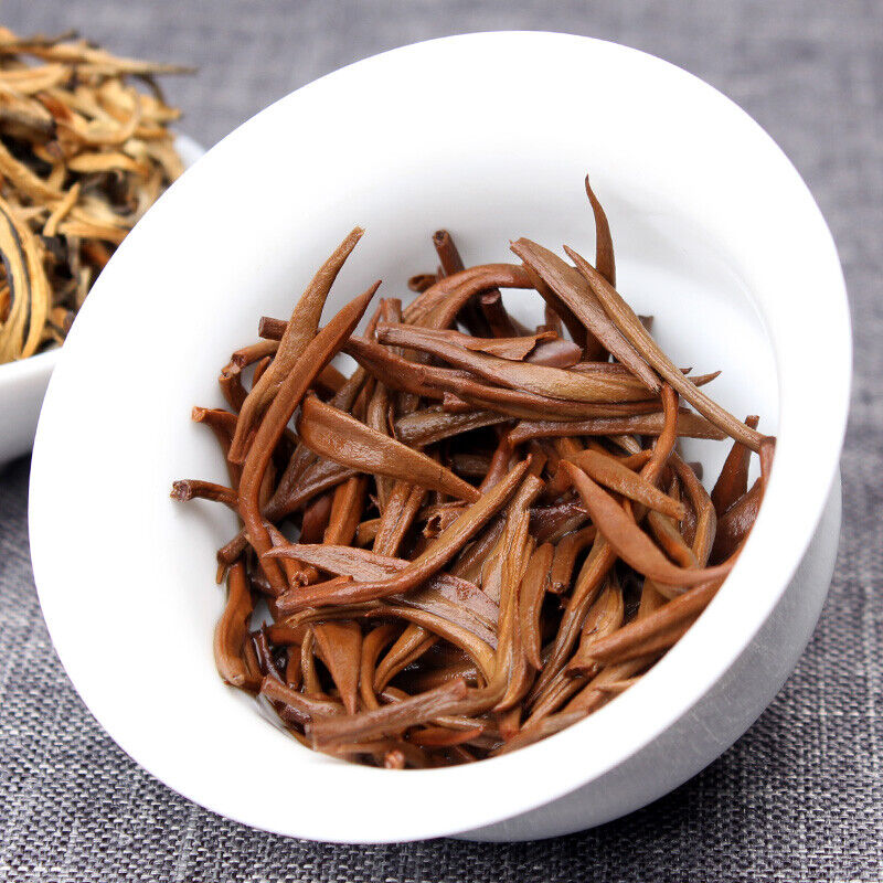 HelloYoung TeaSupreme Organic Yunnan Golden Bud Dian Hong * Yunnan Black Tea Dianhong