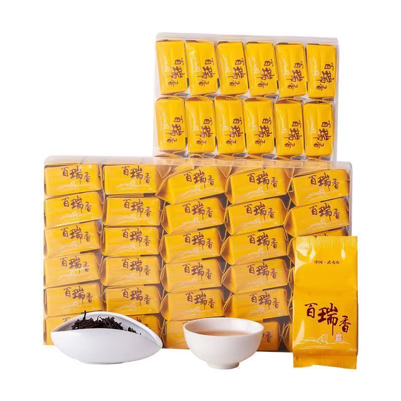 500g Wuyi Rock Tea Bairuixiang Oolong Tea Lapsang Souchong Black Tea Health Care