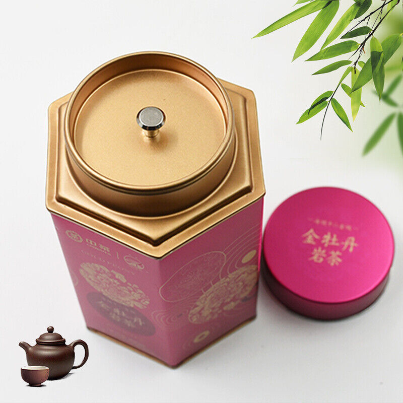 Tin Gold Peony Jin Mu Dan  Wuyi Rock Tea  Oolong Tea 100g/3.52oz/3.52oz