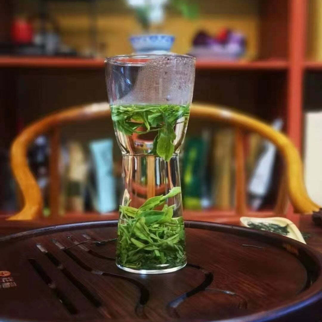 500g/2Bag Enshixicha Green Tea Before Spring Rain Green Tea Loose Leaf Slimming
