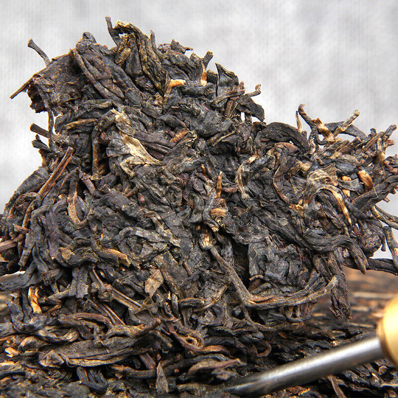400g Health Care Organic Big Leaf Pu-erh Green Tea Cake Yunnan Old Pu'er Cha Tea