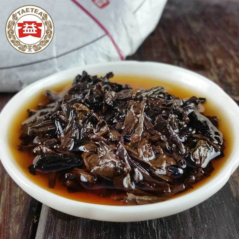 7592 Aged Puerh Cake Ripe Puer Tea Ancient Tree Dayi 100% Authentic TAETEA Puer