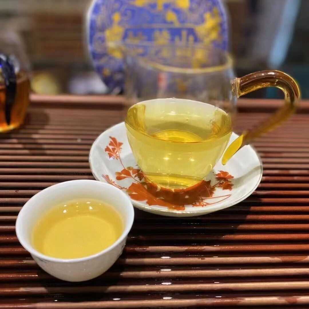 357g Yunnan Sheng Pu'er Tea Cake Manglushan Raw Pu-erh Tea Puerh Cake Tea