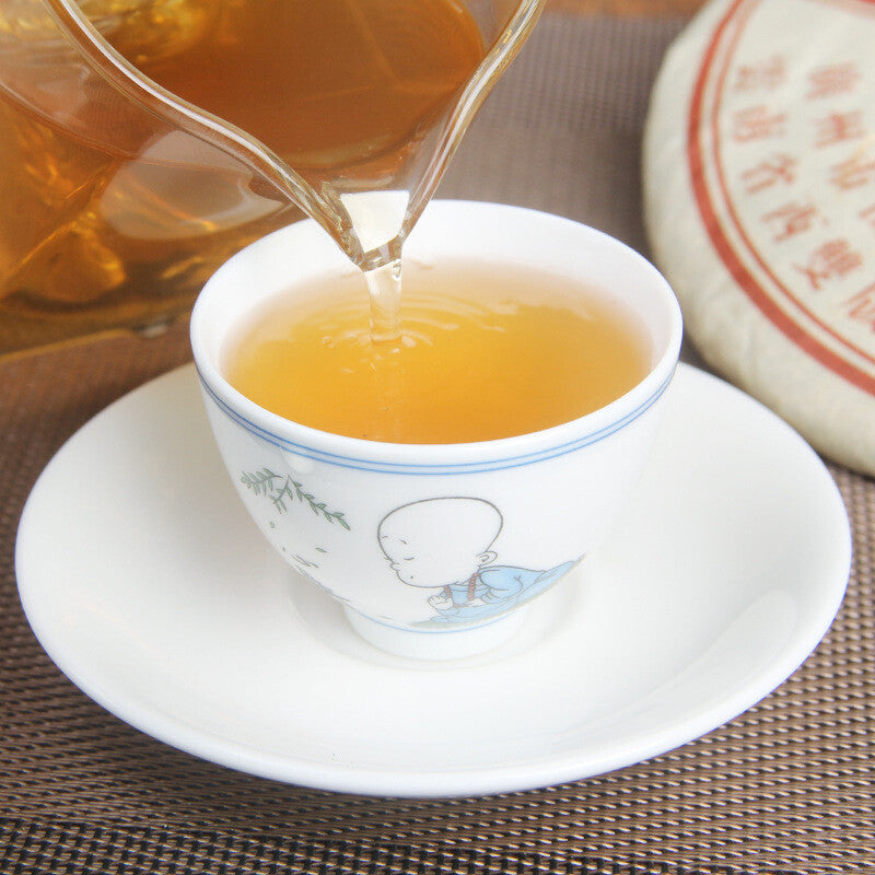 Old Raw Puer Tea Puerh 400g 2006 Puwen Yunya Chinese Tea Banquet Collection Cake