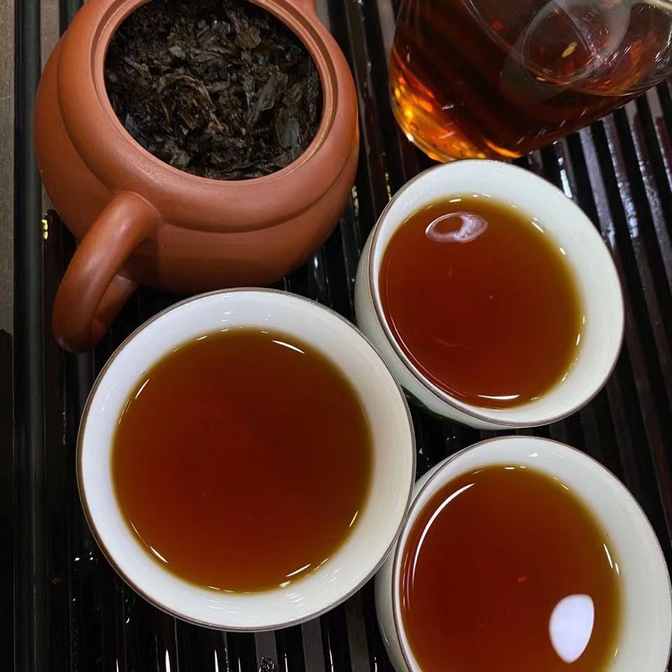 Yunnan Cooked Pu'er Tea Brick 7562 2003 Old Puerh Ripe Tea Pu-erh Brick Tea 250g