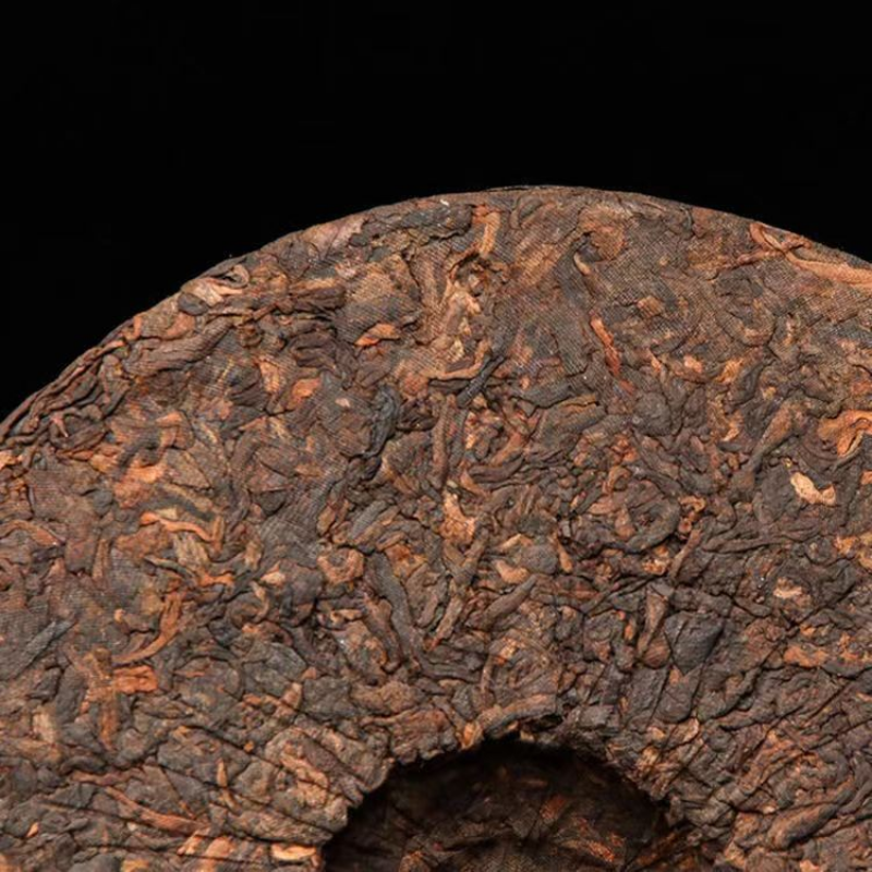 357g Yunnan Ripe Puerh Tea Year Pu-erh Cooked Tea Cake Old Pu'er Black Tea
