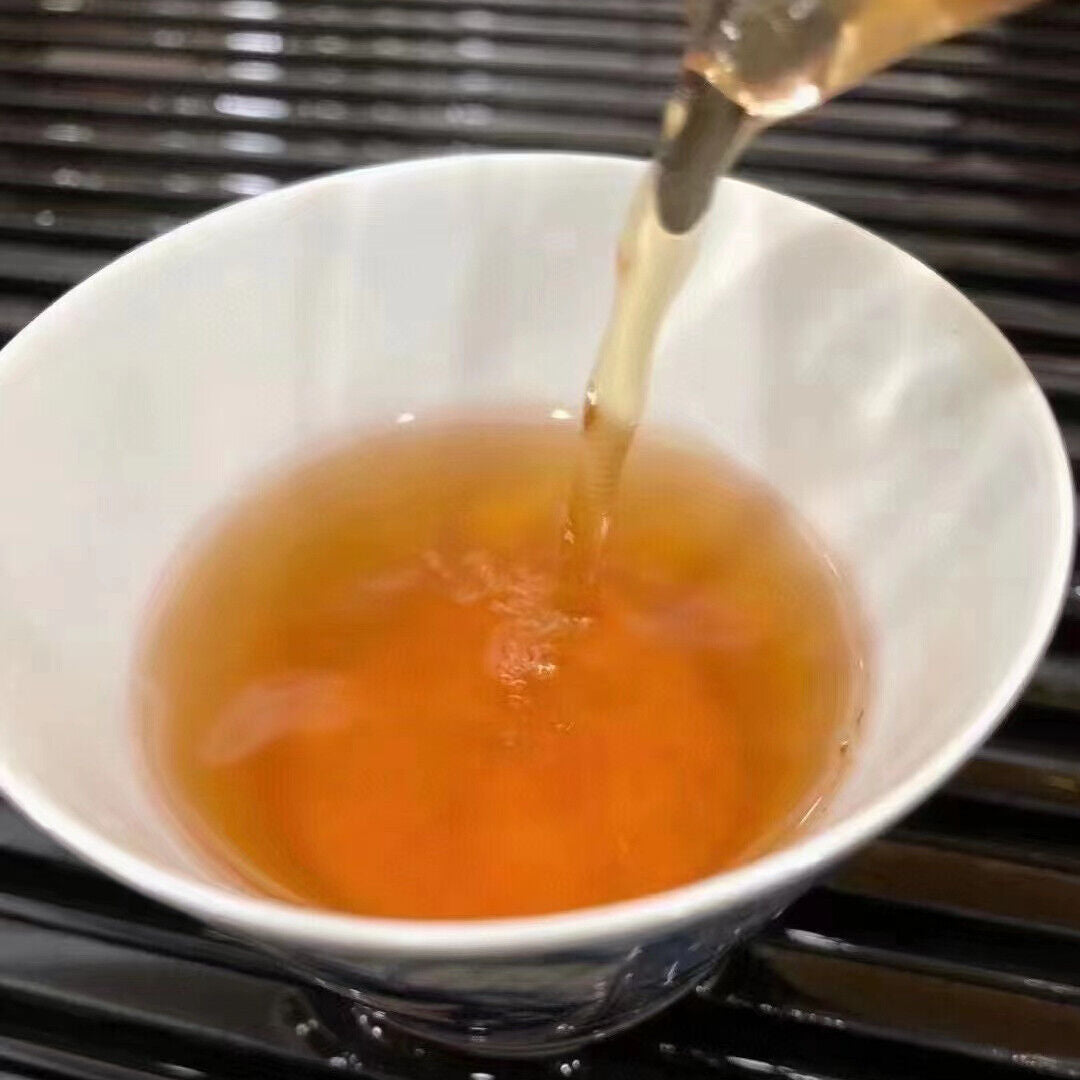357g Yunnan Aged Pu'er Tea Lancang Old Pu-erh Raw Tea Cake Puerh Cake Tea