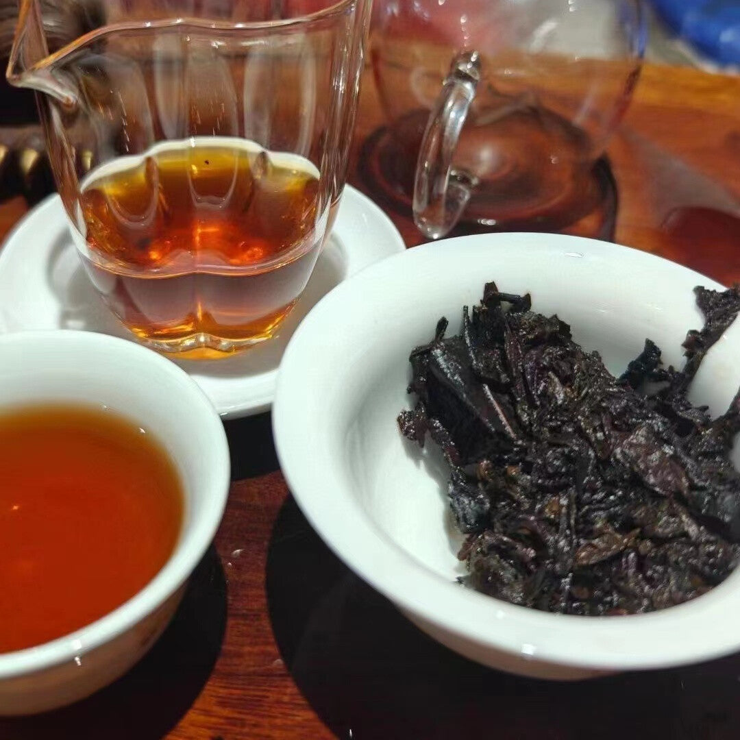 Yunnan Old Raw Pu-erh Tea Cake 2003 Heshihua Aged Sheng Pu'er Tea Puerh Tea357g