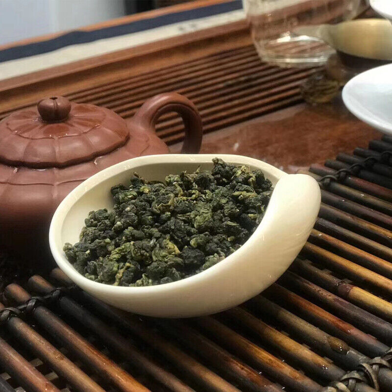 HelloYoung Formosa Alishan Zhu Lu Dewdrop Tea Premium Taiwan High Mountain Oolong Tea 250g
