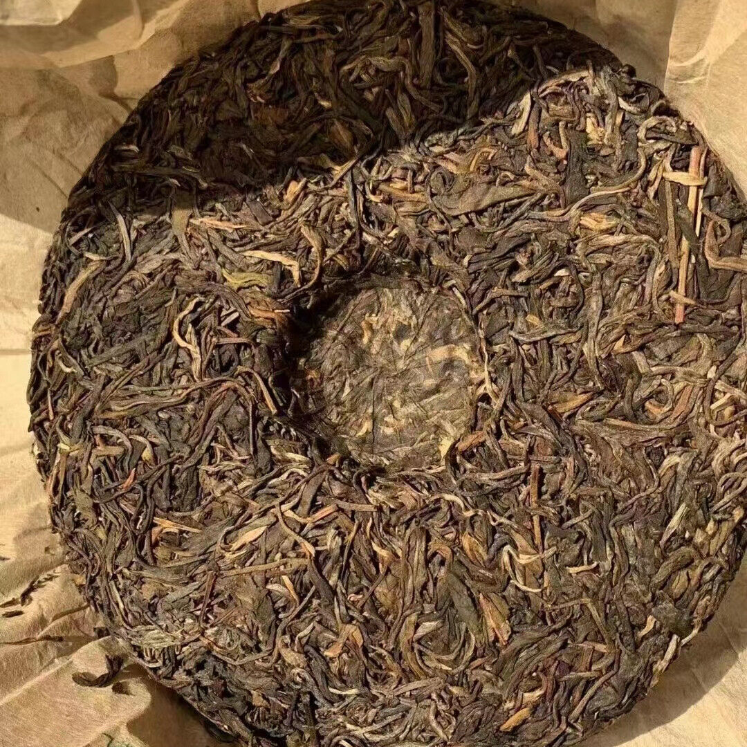 357g Yunnan Old Pu-erh Raw Tea Yiwu Chawang Aged Pu'er Tea Cake Puerh Tea