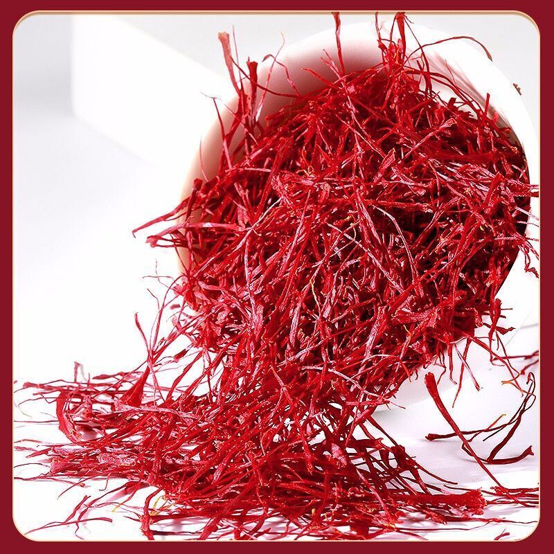 1g High Quality Saffron Crocus Natural Organic Tibetan Red Saffron Herbal Tea