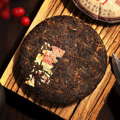CHINATEA 2019 Zhong Cha Ripe Puerh Tea Classic 7571 Shu Puer Chinese Tea 357g