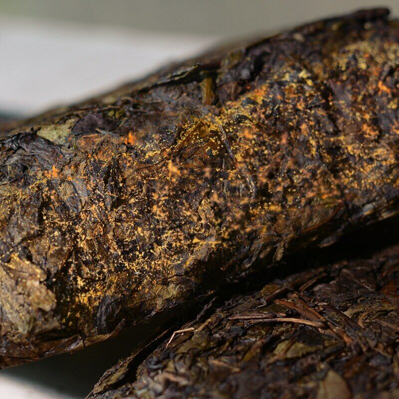 1000g Anhua Fu Zhuan Golden Flower Teas Hunan Dark Tea Brick