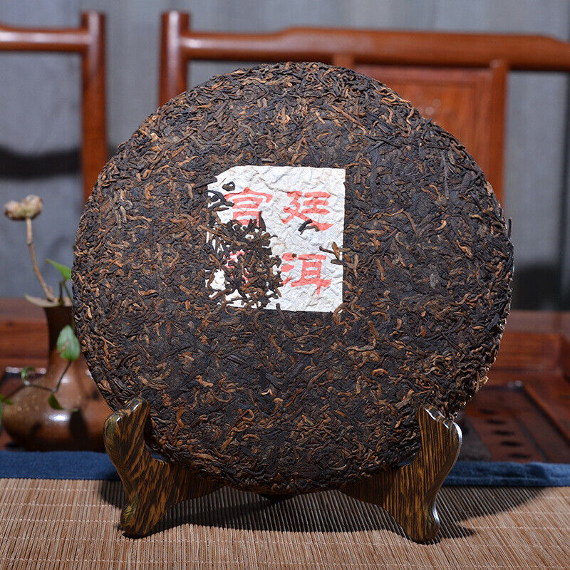 357g 2002 Yr Yunnan Bulang Mt. Gong Ting Pu-erh Golden Buds Pu'er Puer Tea Ripe