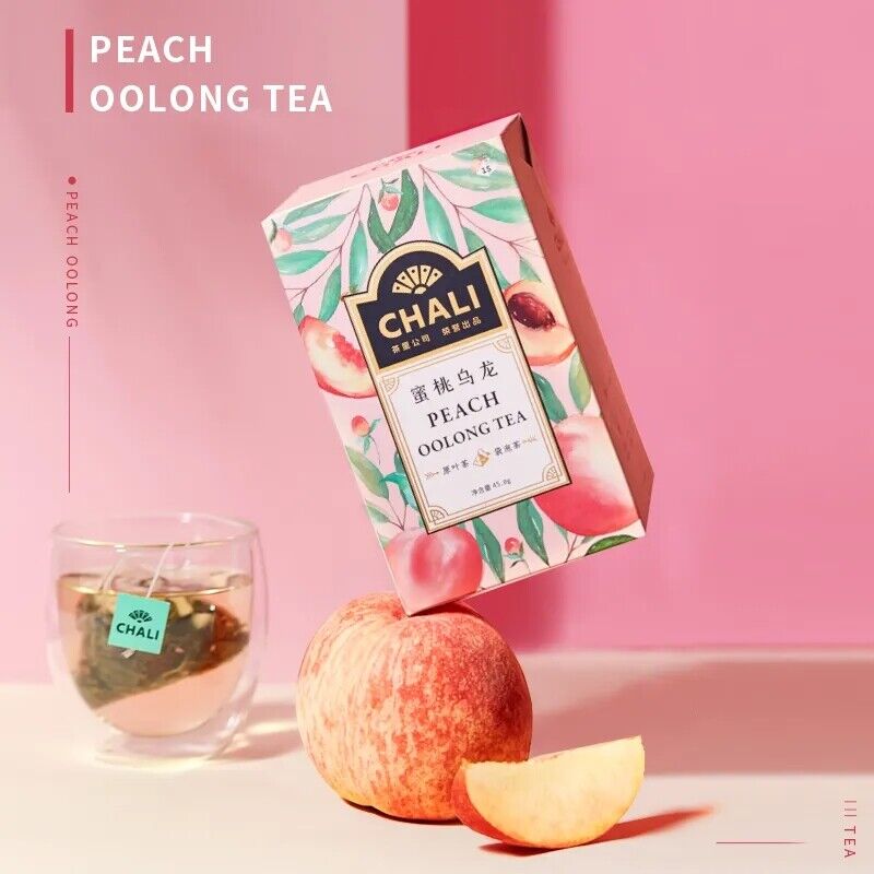 HelloYoung 150g 3g*15 bags peach oolong tea floral white tea cold brewed fruit tea