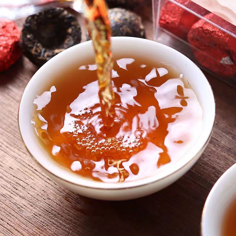 500g Fengqing Dianhong Black Tea Yunnan Dian Hong Mini Kungfu Tuocha Black Tea