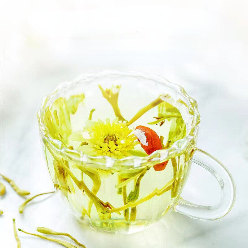 80g Honeysuckle Flower Tea Can Package Chinese Herbal Flower Tea Healthy Drink