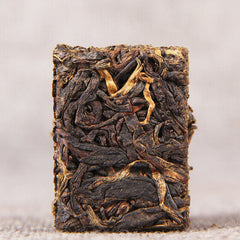 HelloYoung TeaDianHong Kungfu Black Tea Mini Brick China Yunnan Dian Hong Gold Tea Brick