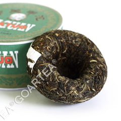 Year 100g Pu-erh Puer Puerh Tee Xiaguan Jiaji Tuocha Cake Box Raw Pu'er Tea