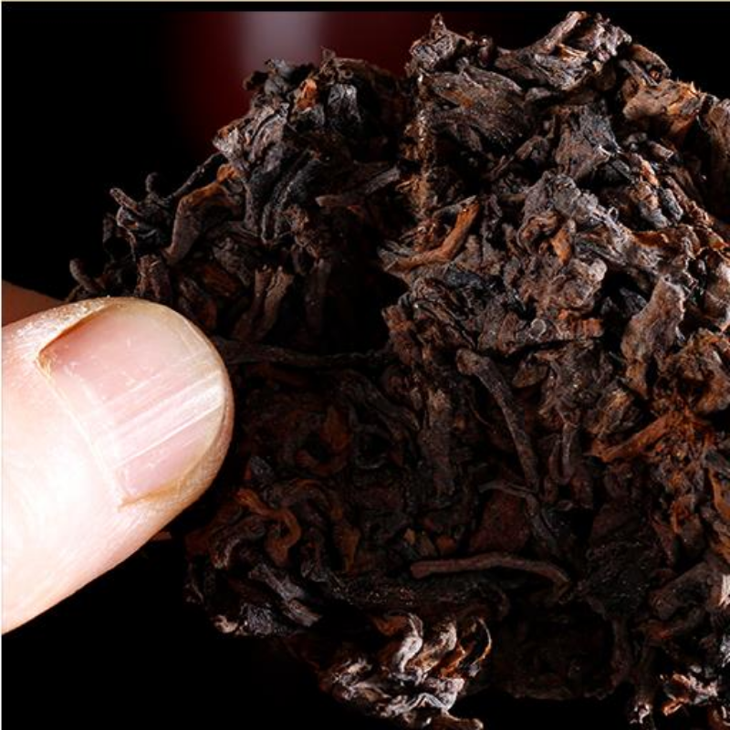 Authentic Aged Pu-erh Ripe Tea Cake 2007 Yunnan Puerh Tea Pu'er Cooked Tea 710g