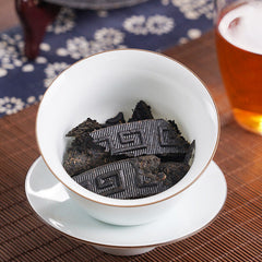 HelloYoung 500g Dragon & Phenix Da Hong Pao Tea Cake Wuyi Oolong Tea Big Red Robe Tea