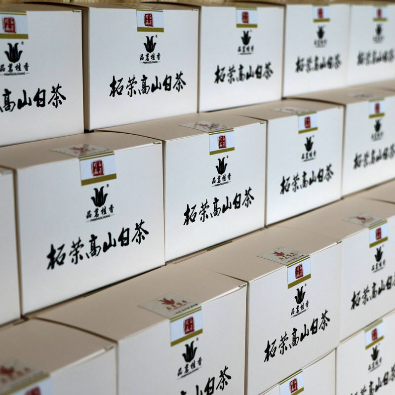 HelloYoung Chinese Fuding White Tea White Peony Bai Mu Dan Biscuit Small Square Brick 100g