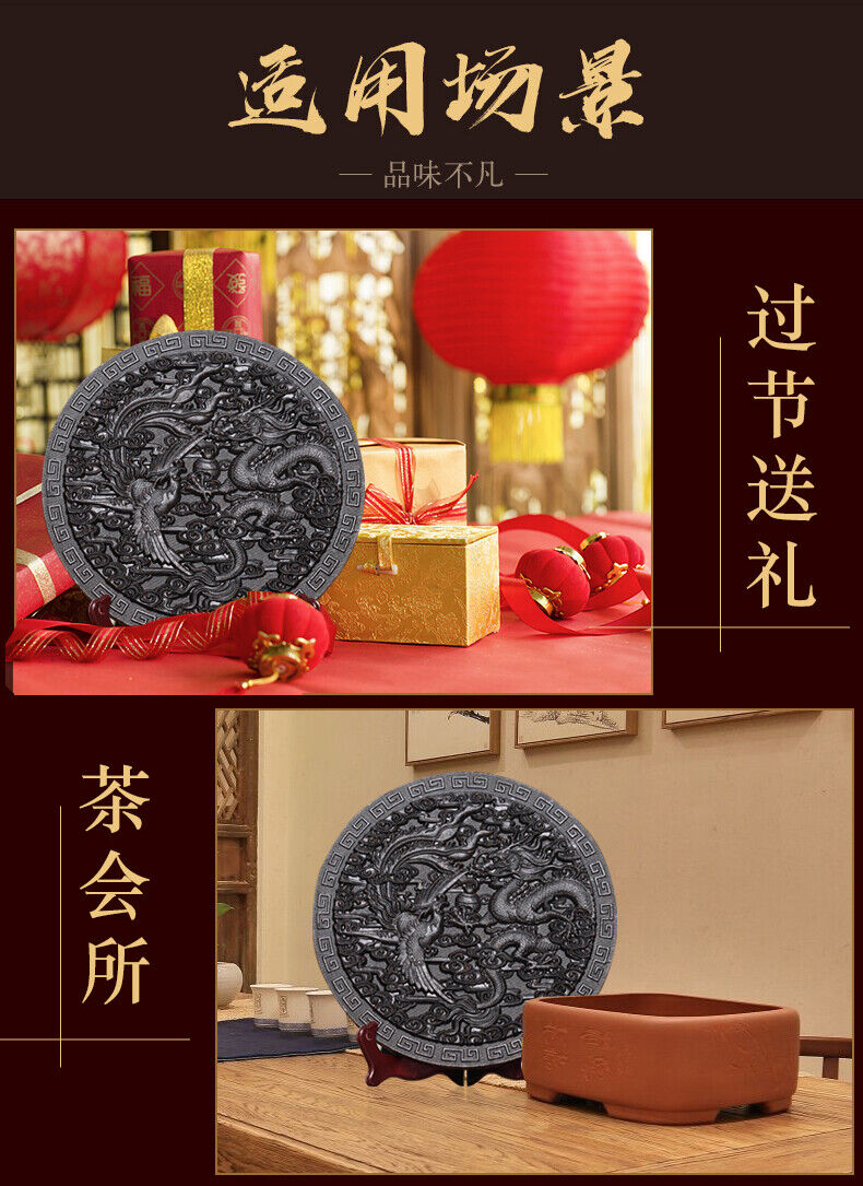 HelloYoung Aged WuYi Da Hong Pao Big Red Robe Cake Chinese Oolong Tea 100g Wuyi Rock Tea