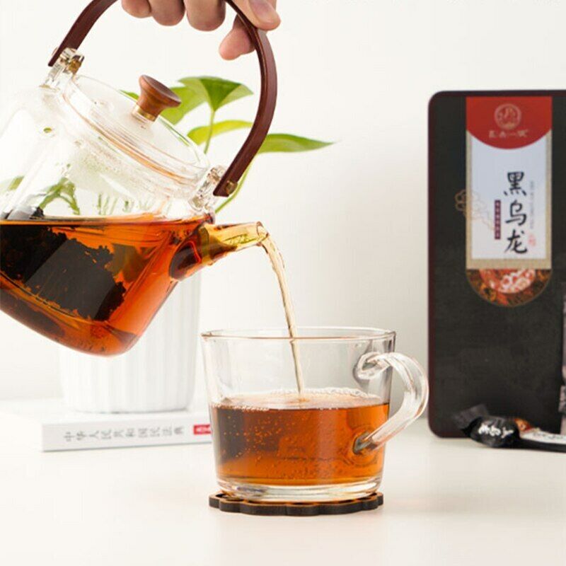 HelloYoung /Black Oolong Tea Chinese Oolong Tea for Slimming Gift Packing 250g