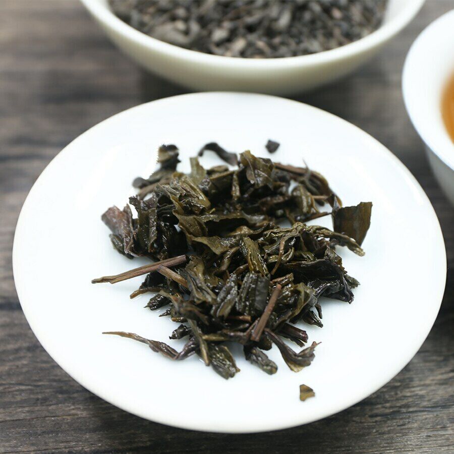HelloYoung Pingshang Chao Cha Depth Baked Fried Tea Roasted Oolong Tea Strong Fragrant