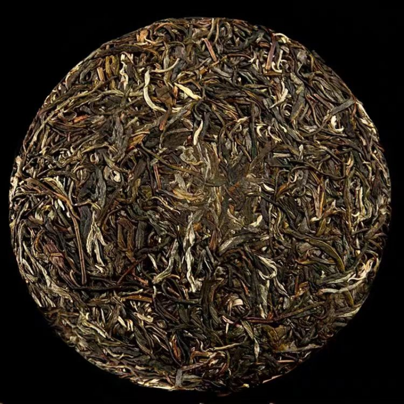 357g Raw Pu'er Tea Cake Bulang Mountain Ancient Tree Puerh Tea Yunnan Pu'er Tea