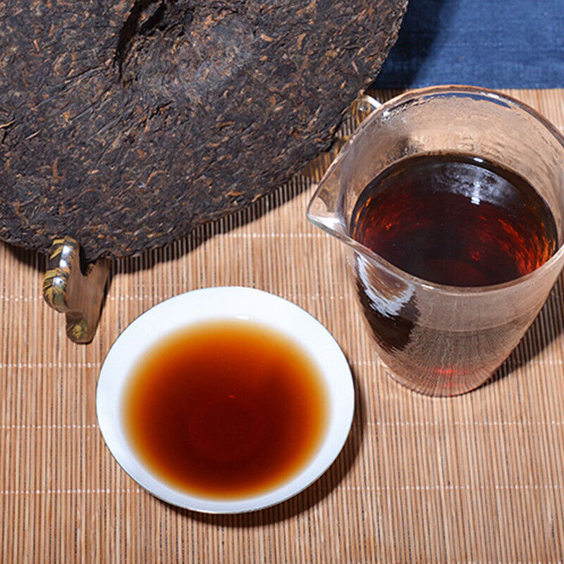 357g 2002 Yr Yunnan Bulang Mt. Gong Ting Pu-erh Golden Buds Pu'er Puer Tea Ripe