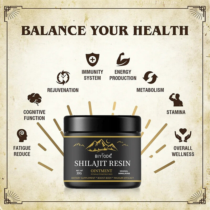 100% Organic Shilajit Soft Resin Highly Potent Fulvic Acid Himalayan Pure