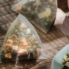 HelloYoung High Mountain Oolong Tea Bags Sweet Dried Peach Oolong Tea 50 Pcs