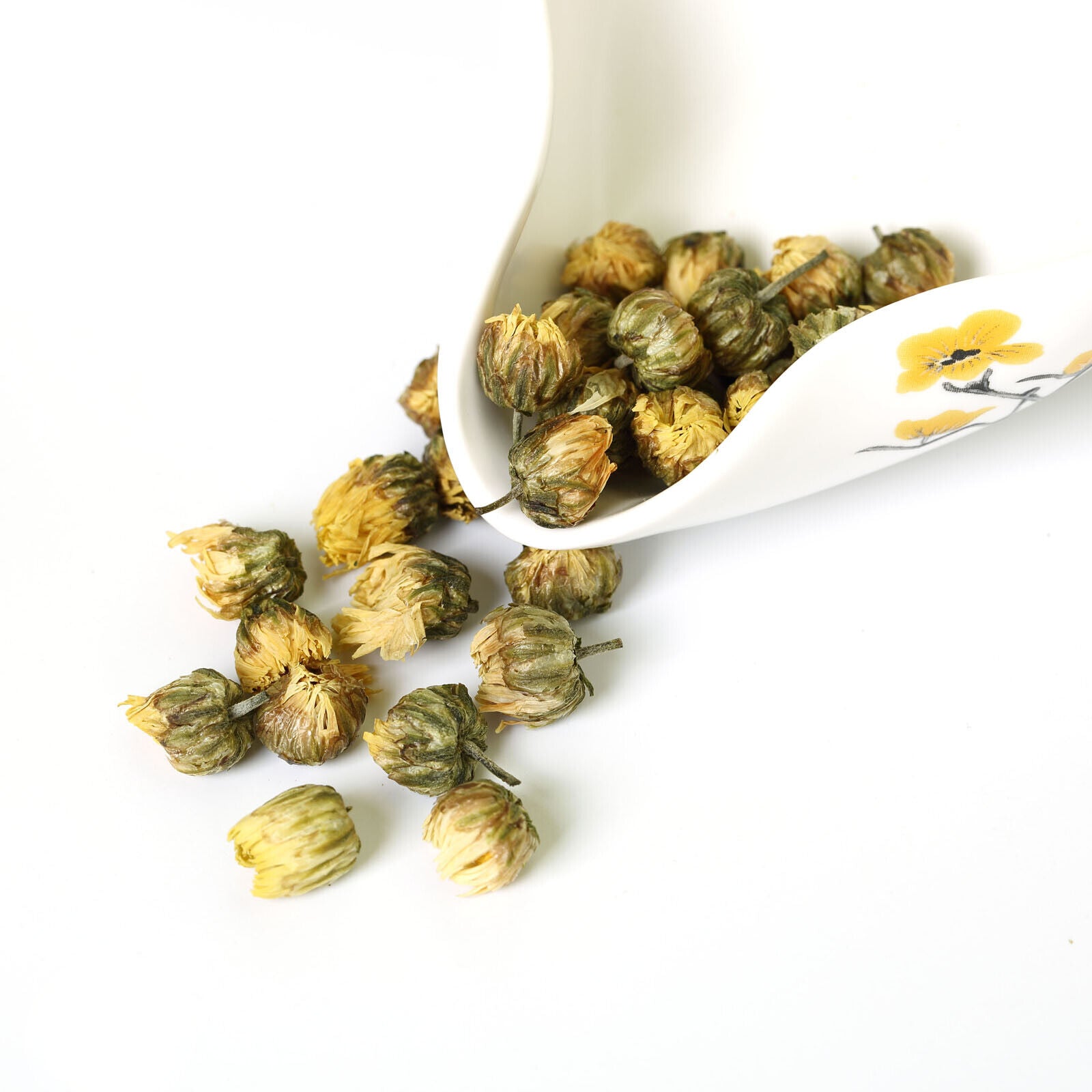 GOARTEA 100g Premium Fetal Chrysanthemum Tee Flower Tea Bud Dried Herbal Bottled