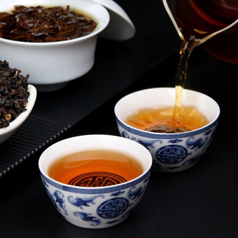 HelloYoung TeaDian Hong Tea Dianhong Yunnan Black Tea Dian Hong Snail FengQing Chinese Tea