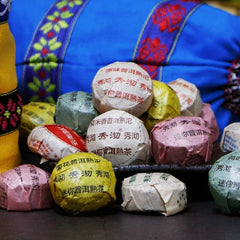 Organic Tea Chai Bag Ripe Puerh Tea Different Flavors Mini Natural Tea