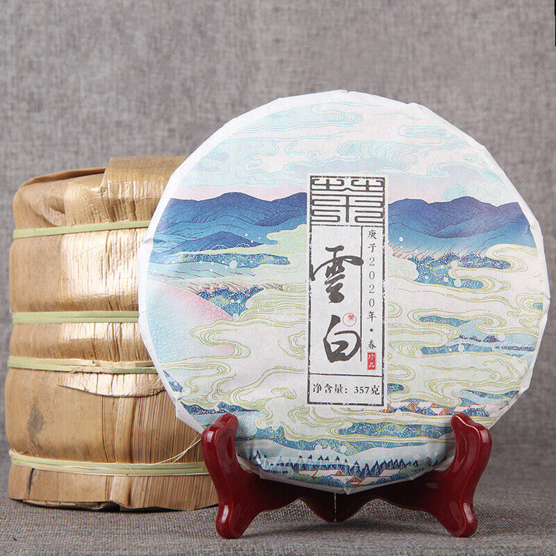 HelloYoung Yunbai Compressed Beauty Tea White Tea Yunnan Old Tree Golden White Tea 357g