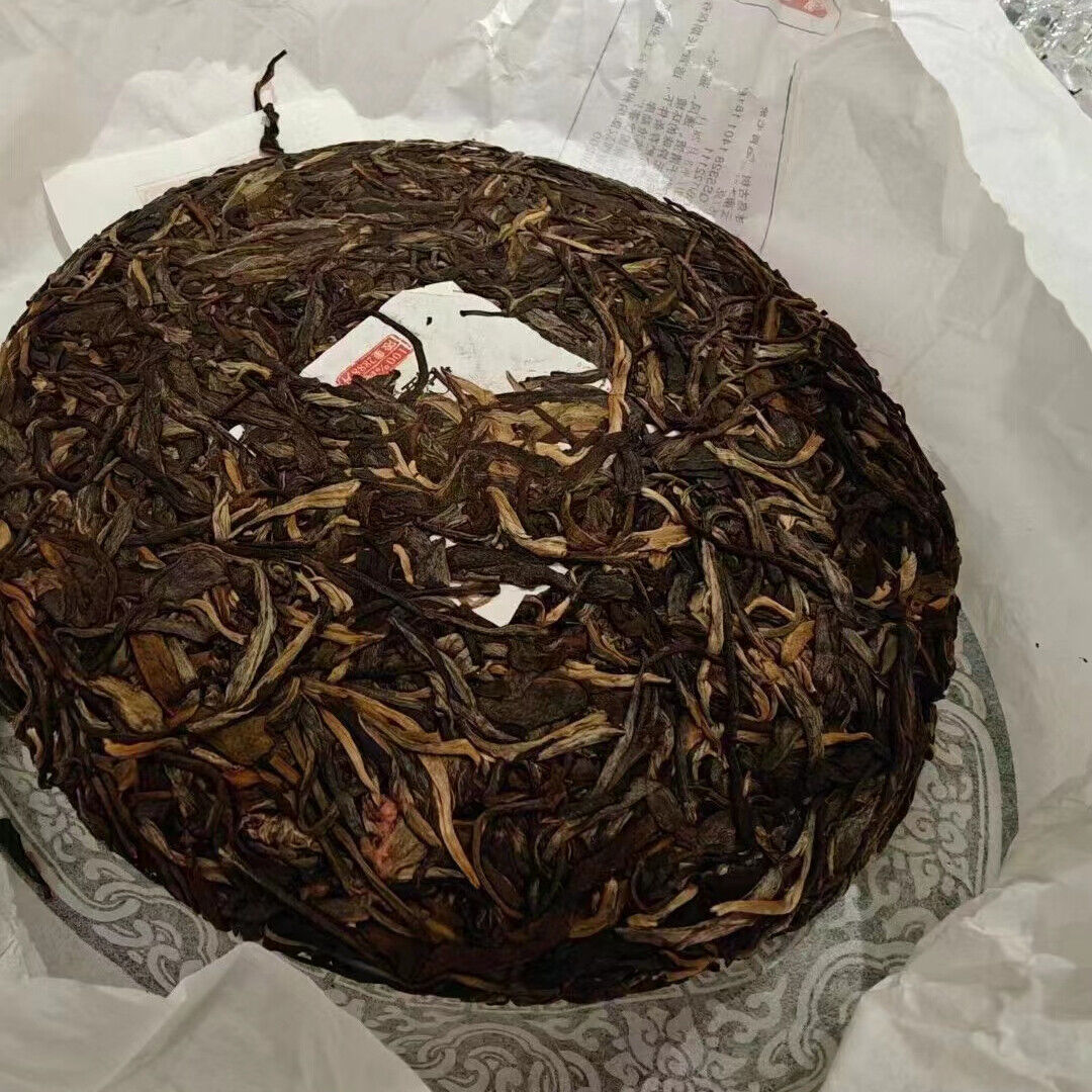 357g Yunnan Old Pu-erh Raw Tea Cake Bingdao Gushu Pu'er Tea Cake Puerh Tea