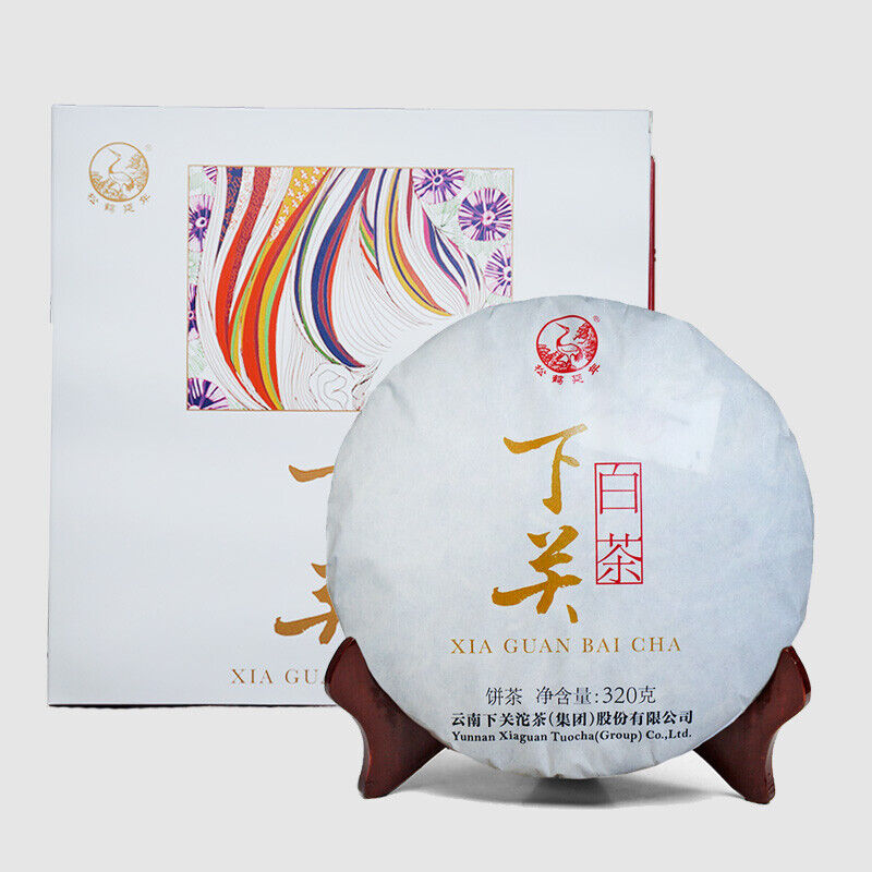 HelloYoung 320g/Box Jinggu Moonlight Pu'er Tea XIA GUAN BAI CHA Dali White Tea Cake Tea