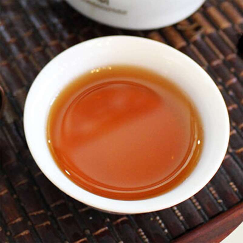 357g/12.59oz Cooked Pu-erh Puerh Tea Cake Aged Ripe Puer Aroma Menghai Dayi