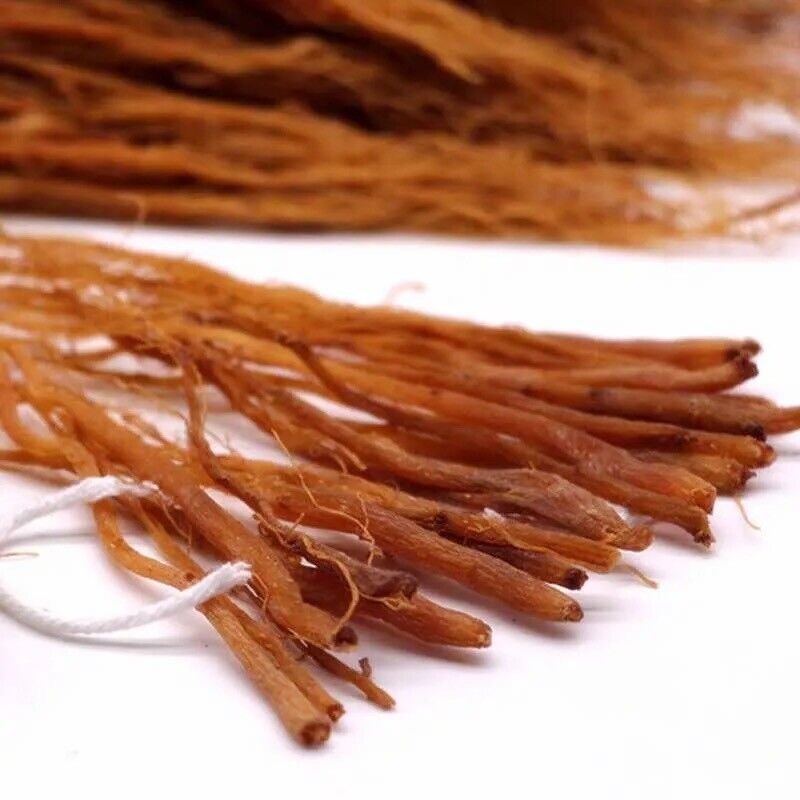HelloYoung Puer Red Ginseng Roots Changbaishan Panax Ginseng Root Chinese Herbal Herbs