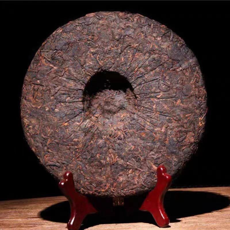 357g Laobanzhang Puerh Ripe Tea Cake Yunnan Menghai Pu-erh Cooked Tea Black Tea