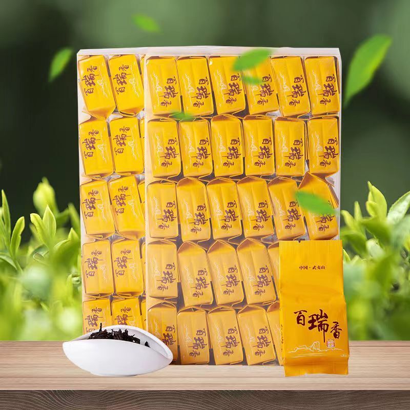 500g Wuyi Rock Tea Bairuixiang Oolong Tea Lapsang Souchong Black Tea Health Care
