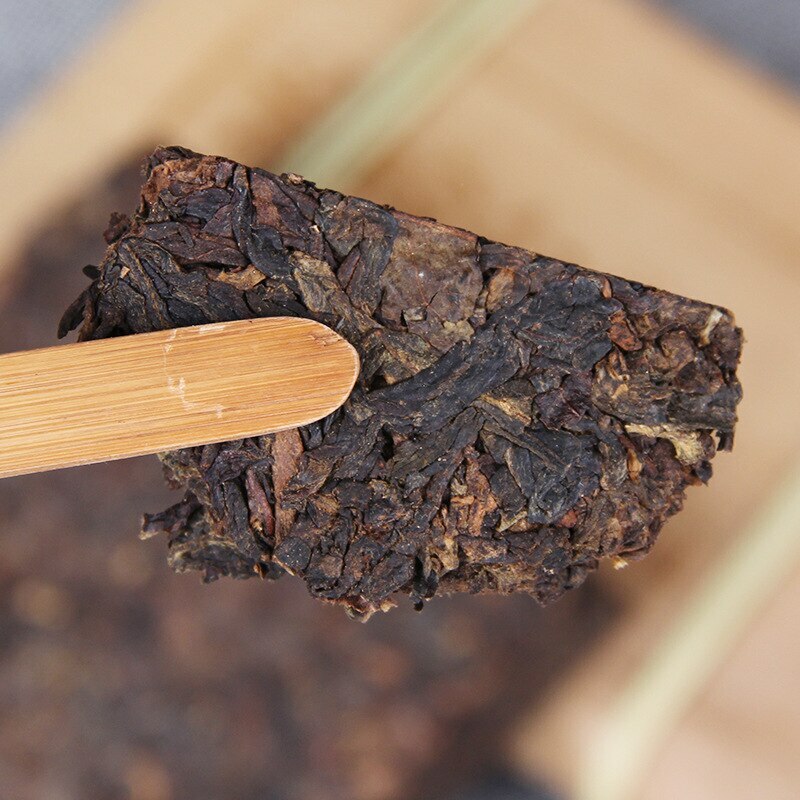 500g Top-grade Island Old Tree Puer Tea Arbor Fragrant Tea Brick Aged Ripe Puerh